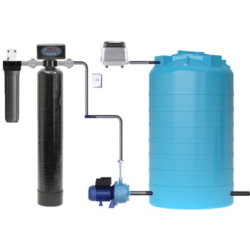 Комплексная система очистки воды Classic 750-13 для 5-ти потребителей, сброс 290л