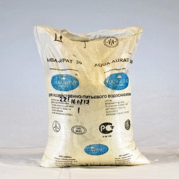 Порошковый коагулянт полиоксихлорид алюминия Аква-Аурат 30, 25 кг