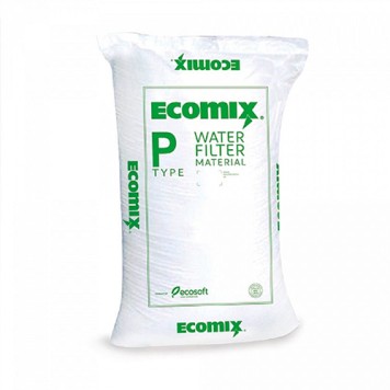Ионообменная смола Ecomix P для умягчения, обезжелезивания, удаления марганца, 1 литр