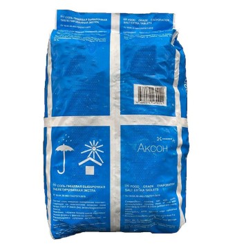 Соль таблетированная Аксон для регенерации ионообменной смолы, мешок 25 кг-1