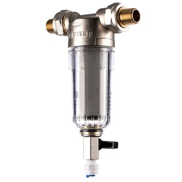 Промывной фильтр Гейзер Бастион 111 для холодной воды, 1/2"-1